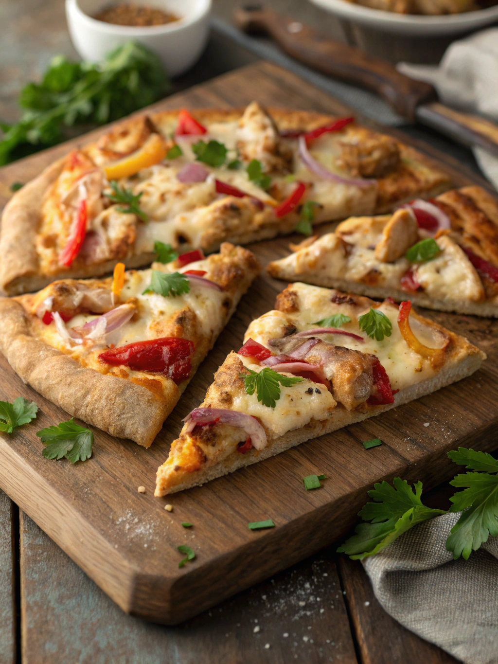 chicken crust pizza recipe