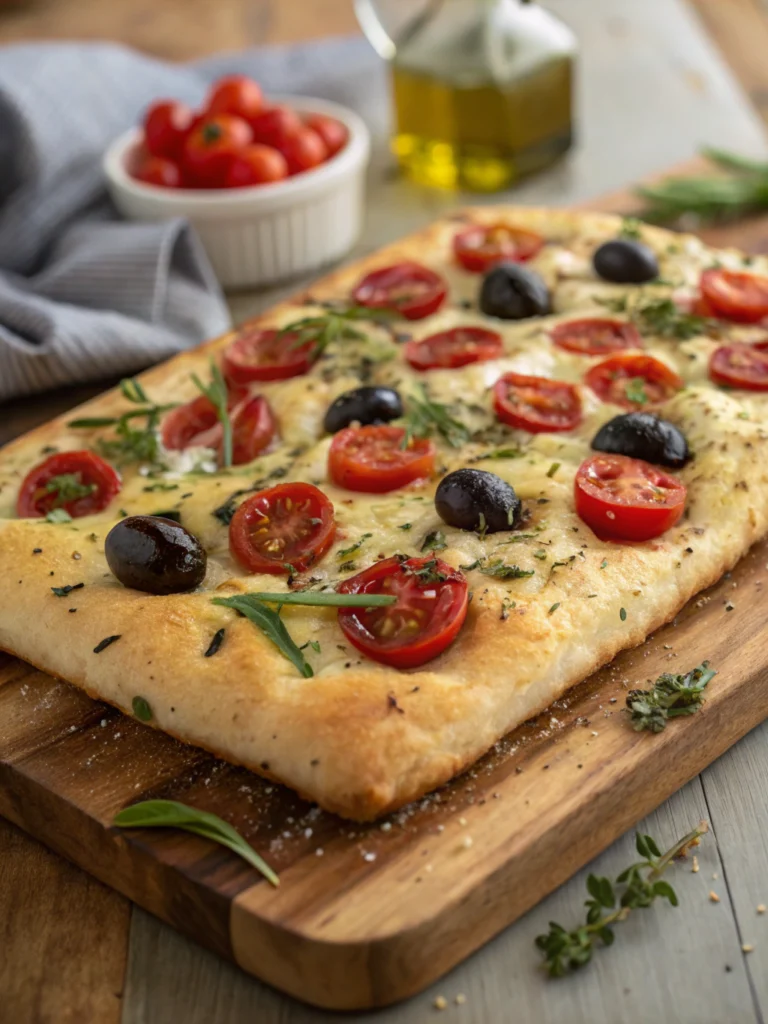 focaccia pizza recipe