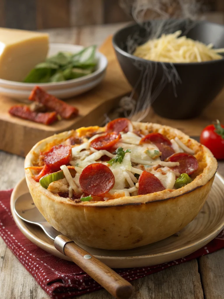 pizza bowl recipe